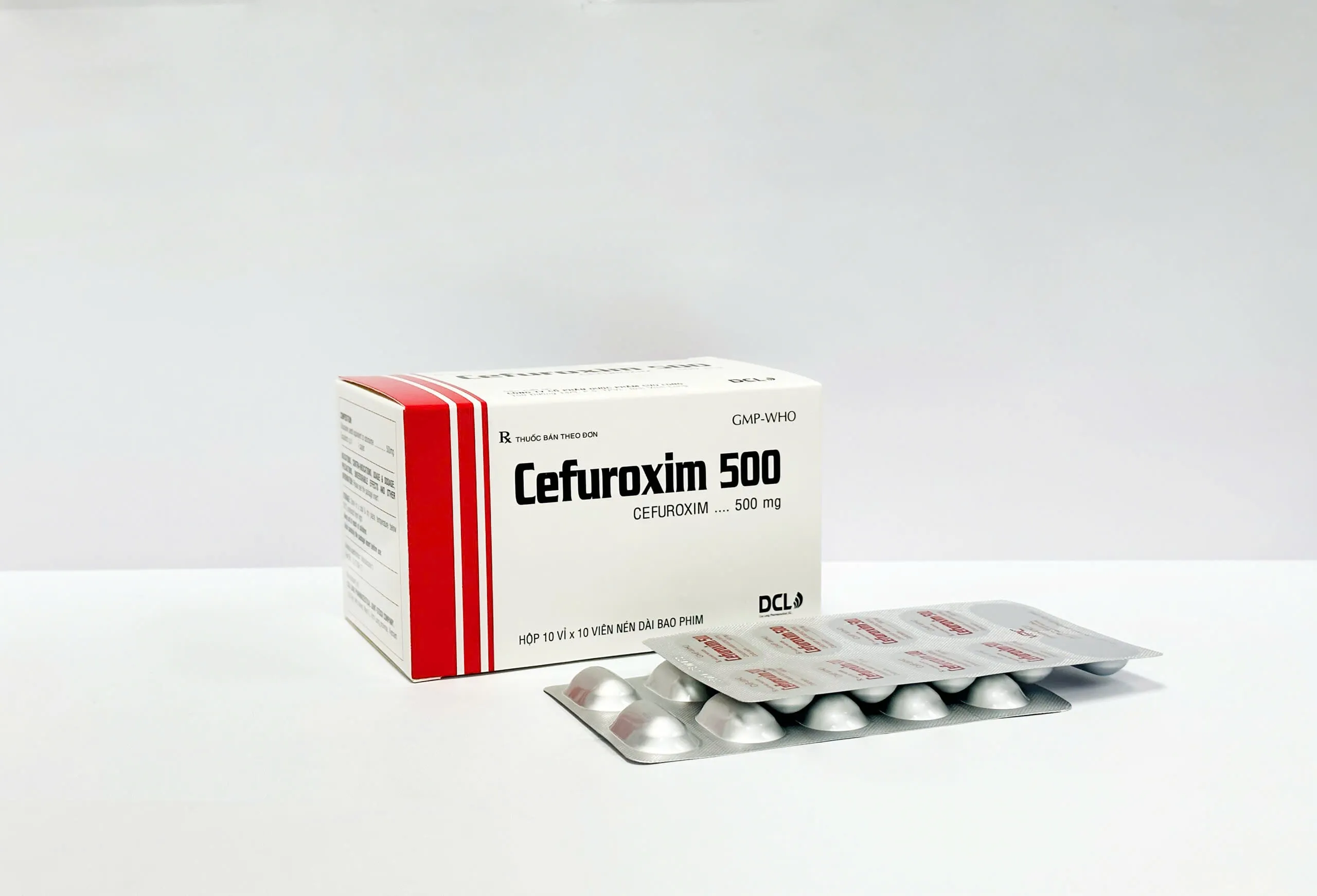 Cefuroxim 500 VPC (H/100v) – Kháng sinh Cephalosporin thế hệ 2, điều trị đa dạng các nhiễm khuẩn hiệu quả